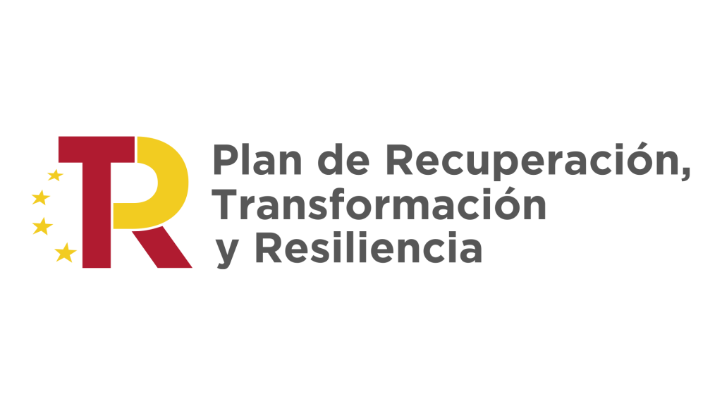 Logo plan de recuperación transformación y resiliencia