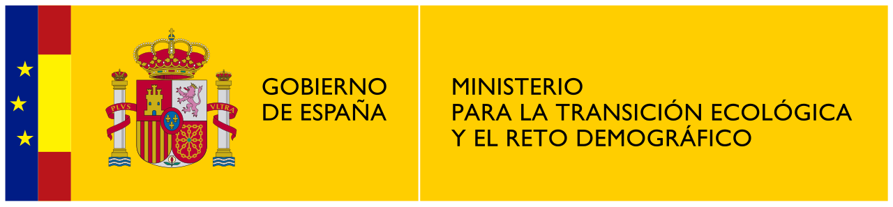 Logo ministerio para la transición ecológica y el reto demográfico